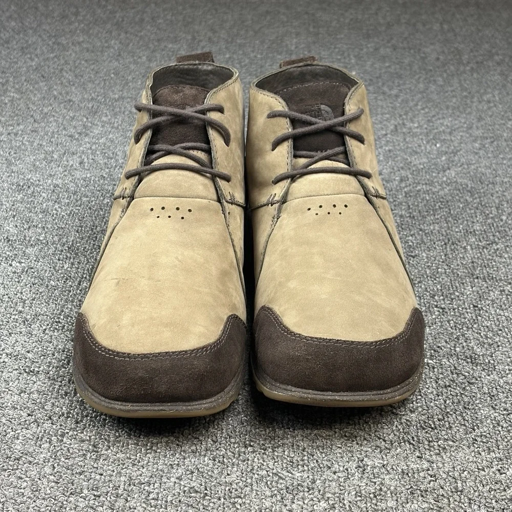 The North Face Hayden Chukka II Men's Size 11.5 Tan Brown Suede Nubuck Boots